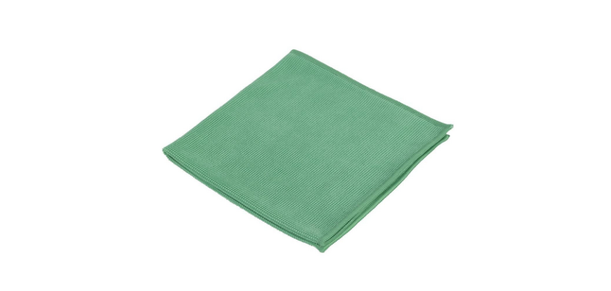 Chiffon microfibre Cleaninq Prof 40x40cm vert 10 pièces