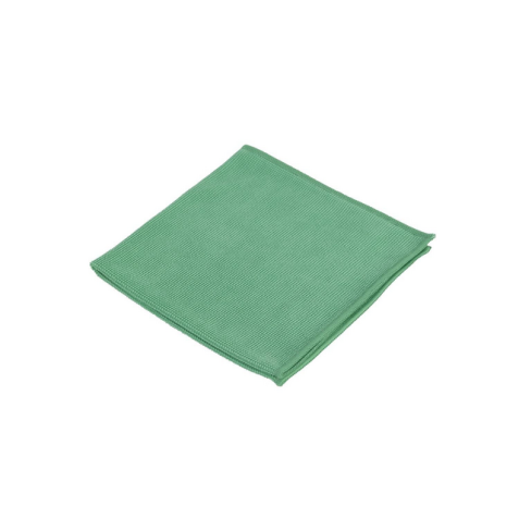 Chiffon microfibre Cleaninq Prof 40x40cm vert 10 pièces