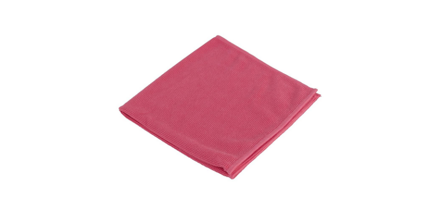 Chiffon microfibre Cleaninq Prof 40x40cm rouge 10 pièces