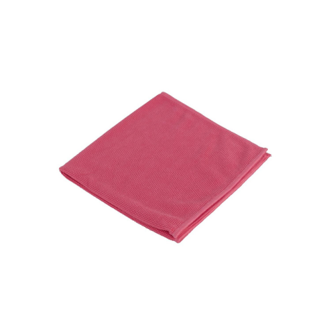 Microvezeldoek Cleaninq prof 40x40cm rood 10 stuks