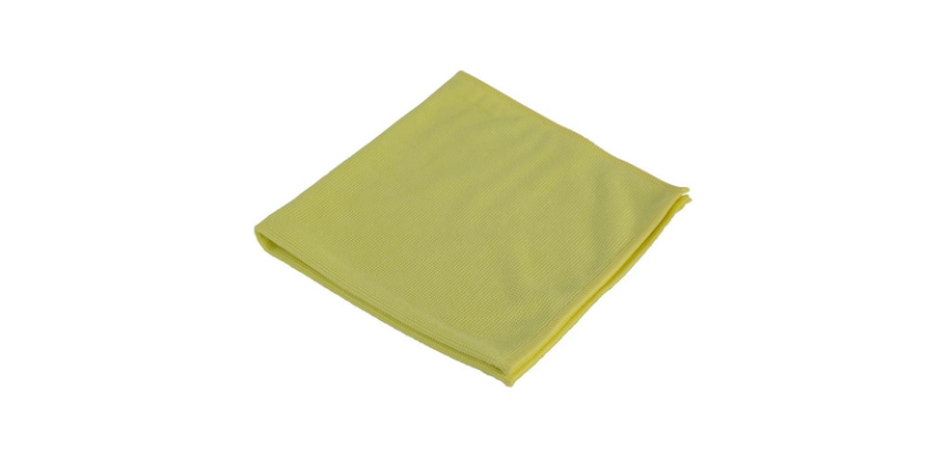 Microvezeldoek Cleaninq prof 40x40cm geel 10 stuks
