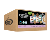 Haverkoek Hoppe Oaties fairtrade koekjesmix 120 stuks