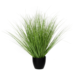 Plante artificielle Mica Graminée Pot plastique Ø14,5 68x50cm