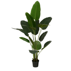 Plante artificielle Mica Bananier Pot plastique 180x130cm