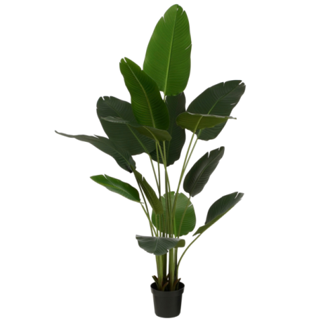 Plante artificielle Mica Bananier Pot plastique 180x130cm