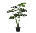 Artificial plant Mica Monstera Plastic pot 100x70cm