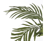Kunstplant Mica Areca palm in plastic pot 150x100cm