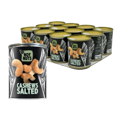 Cashewnoten NoyNuts gezouten blik 40 gram
