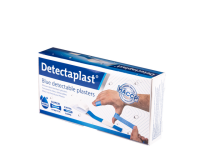 Pansement bleu hydrofuge Detectaplast 180x20mm 100 pièces