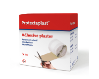 Pansement élastique Protectaplast brun rouleau 6cmx5m