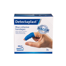 Bande cohésive Detectaplast bleu assorti 7 pièces