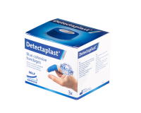 Bande cohésive bleu Detectaplast 2,5cmx4,5m 3 pièces