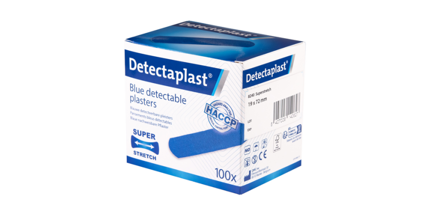 Elastisches Textilgewebe-Pflaster Detectaplast blau 19x72mm 100 Stück