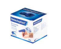Doigtiers Detectaplast textile bleu 30 pièces