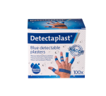 Detectaplast Assorted Blue Waterproof Bandages 100 Pieces