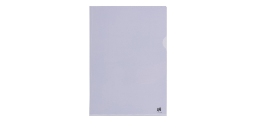 Mappe Modell L Oxford A4 PVC 140 µ transparent 100 Stück