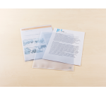 L Oxford A4 PP 140µ Textured Sleeve 100 Pieces
