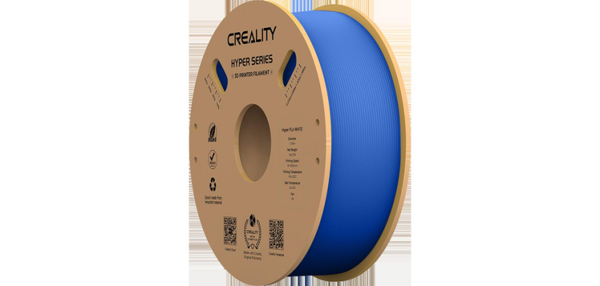 Creality Hyper PLA 3D Filament 1.75mm Blue 1kg