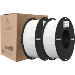 Filament 3D Creality PLA+ 1.75mm blanc 2x 1kg