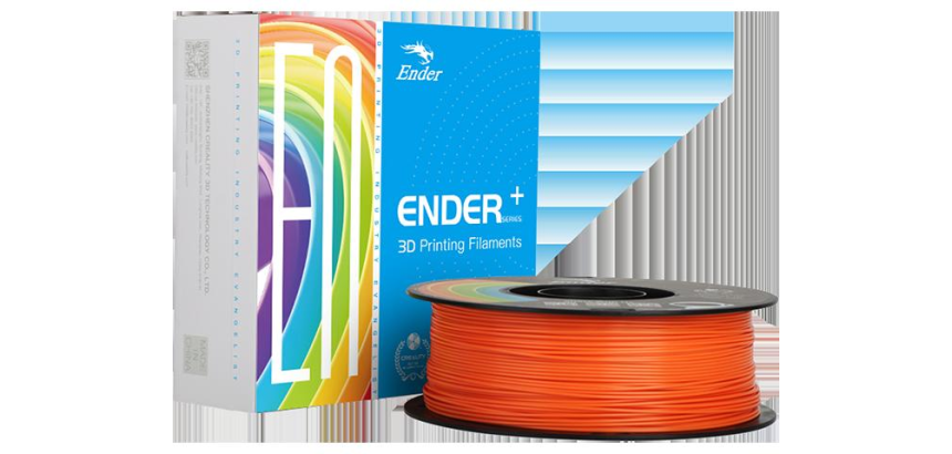 3D Filament Creality PLA+ 1.75mm oranje 1kg