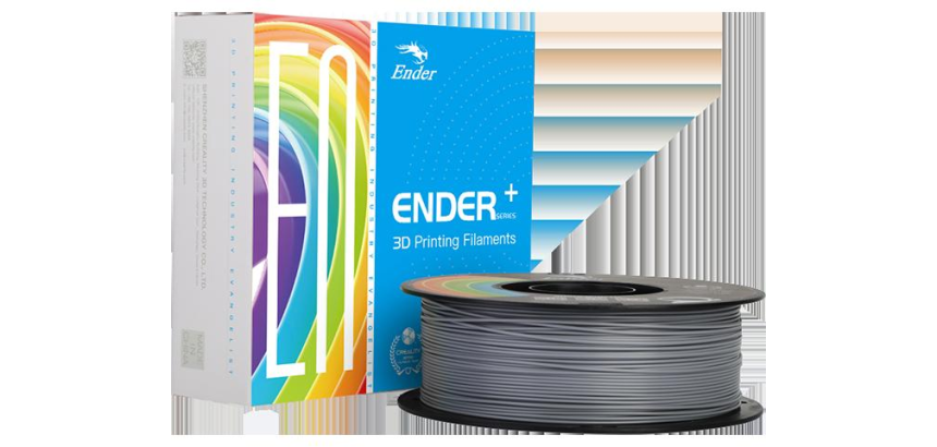 3D Filament Creality PLA+ 1.75mm grijs 1kg
