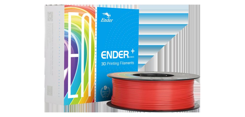 Filament 3D Creality PLA+ 1.75mm rouge 1kg