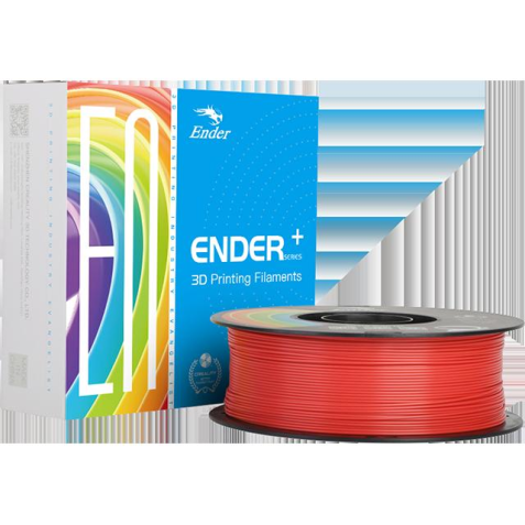 Filament 3D Creality PLA+ 1.75mm rouge 1kg