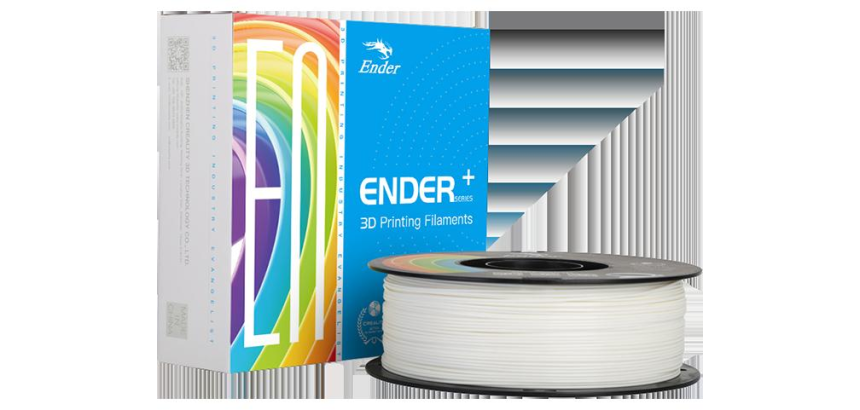 Creality 3D-Filament PLA+ 1,75mm weiß 1kg