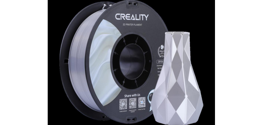 Creality 3D Filament PLA 1.75mm Silk Silver 1kg