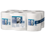 Poetspapier Tork M2 Plus Premium 2-laags 125m wit 130044