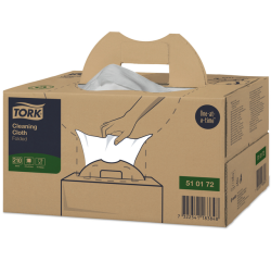 Reinigingsdoek Tork W7 Premium dispenserdoos 1-laags 210 vel wit 510172