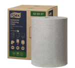 Reinigingsdoek Tork W1-W2-W3 Premium Industrial 1-laags 390 vel grijs 520337