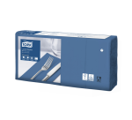Serviette Tork Advanced 477421 2 épaisseurs pli 1/8 328x325mm bleu foncé 200 pièces
