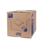 Serviette Tork Advanced 477421 2 épaisseurs pli 1/8 328x325mm bleu foncé 200 pièces