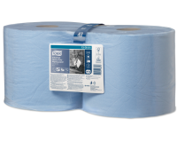 Papier d'essuyage Tork W2 Heavy-Duty Industrial Premium 130081 3 épaisseurs 350 feuilles bleu