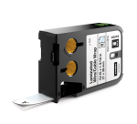Dymo XTL cable label tape 21mm black on white