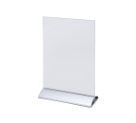 Menukaarthouder IEZZY staand A4 aluminium voet