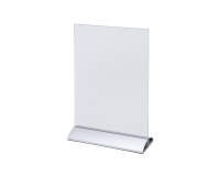 IEZZY A4 Portrait Menu Holder with Aluminum Base