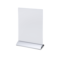 Porte-carte menu IEZZY A4 portrait alu