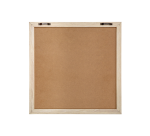 Tableau à lettres IEZZY 30x30cm bois naturel