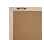 Tableau à lettres IEZZY 30x30cm bois naturel