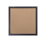 IEZZY Letter Board 30x30cm Black Wood