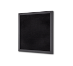 IEZZY Letter Board 30x30cm Black Wood