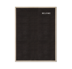 Letterbord IEZZY 60x80cm naturel hout