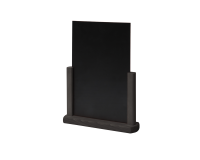 Ardoise de table IEZZY A5 noir bois