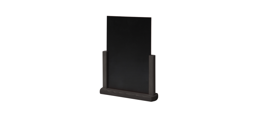 IEZZY black wooden table slate A5