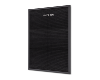 Tableau à lettres IEZZY 60x80cm bois noir