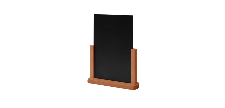 Ardoise de table IEZZY A5 brun clair bois