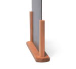 IEZZY Table Chalkboard A5 Light Brown Wood
