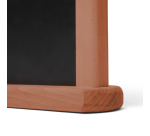 IEZZY Table Chalkboard A5 Light Brown Wood
